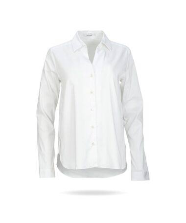 Soluzione Bluse mit Kelterfalte Weiss 1351 1