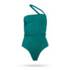 Virginia Varinelli Badeanzug mit Gurtel Smaragd IB Green 1