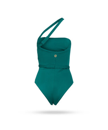 Virginia Varinelli Badeanzug mit Gurtel Smaragd IB Green 2