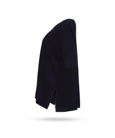 Mary Yve Poncho Pullover Dunkelblau 80223 2