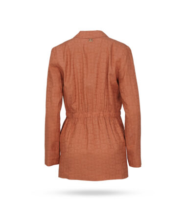 Twinset Blazer in Longprint Terracotta 2240 2