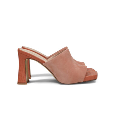 Twinset Pantoletten Terracotta T020 1