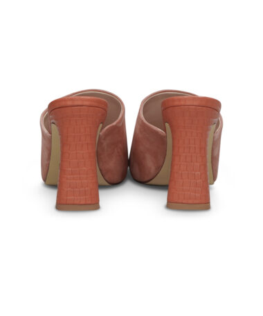 Twinset Pantoletten Terracotta T020 3