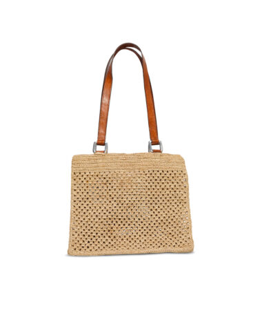 Ibeliv Irina Basttasche Karamell Tea