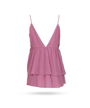 Aglini Blusentop mit Volants Top001 F826 Rosa 2.jpg