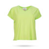 Absolut Cashmere Serra V Ausschnitt Shirt Kiwi Lemon