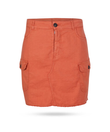 Penn Ink Cargo Leinenrock Terracotta Z624