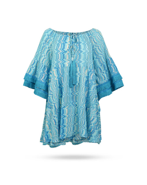 Pho Firenze Minikleid Himmelblau 4319092