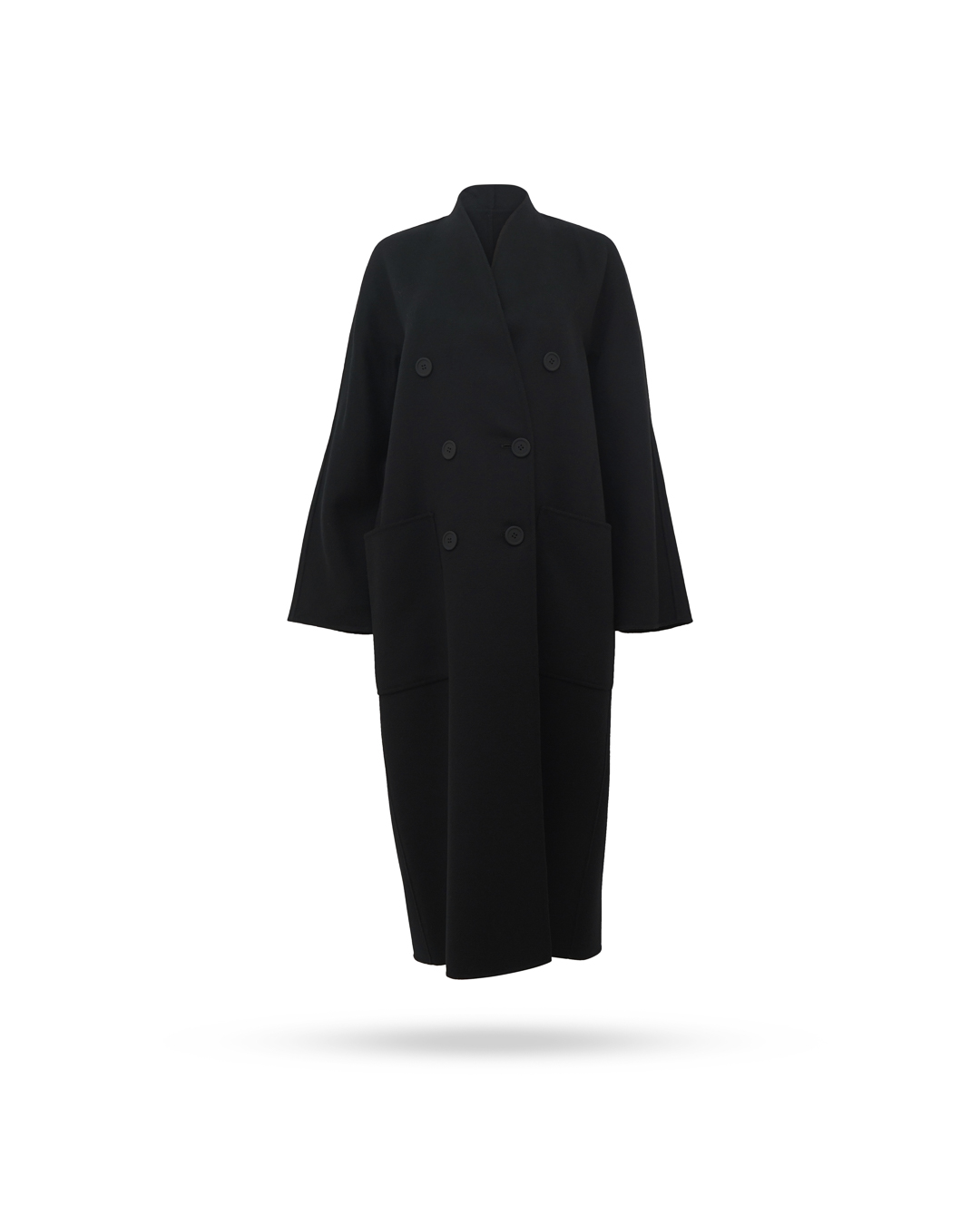 Max Mara Parsec Double Face Mantel Schwarz MM80651 1