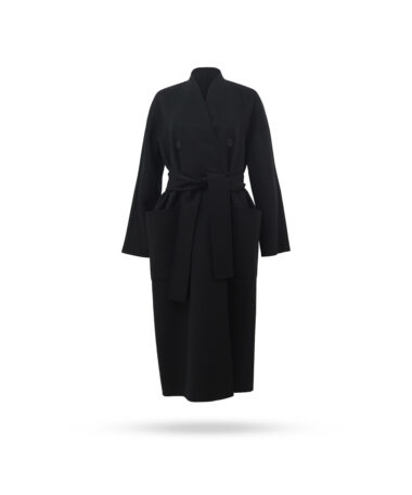 Max Mara Parsec Double Face Mantel Schwarz MM80651 2