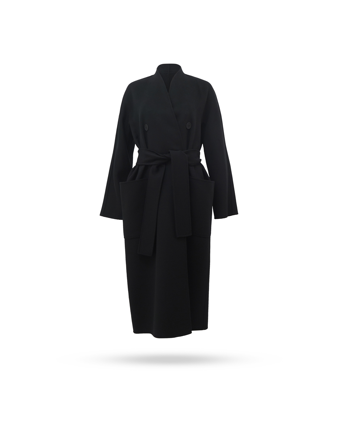Max Mara Parsec Double Face Mantel Schwarz MM80651 2