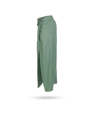 Manebi Linen Trancoso Skirt Mineral Green 2