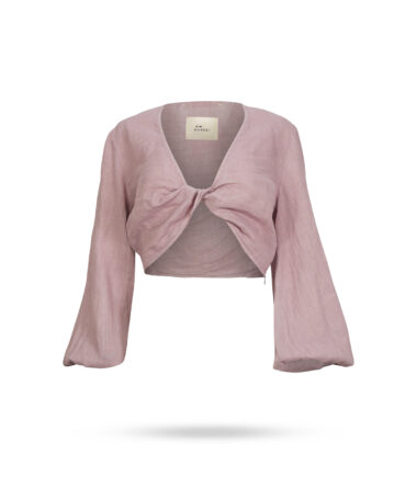 Manebi Linen Antigua Top Iris 1