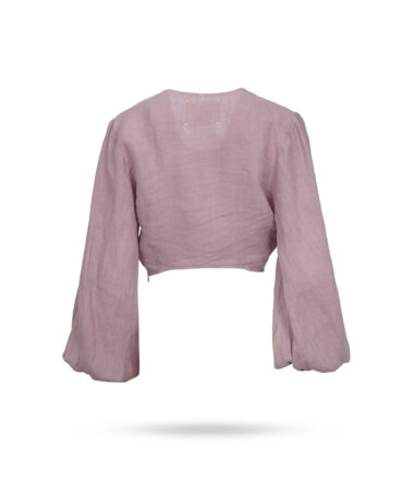 Manebi Linen Antigua Top Iris 2