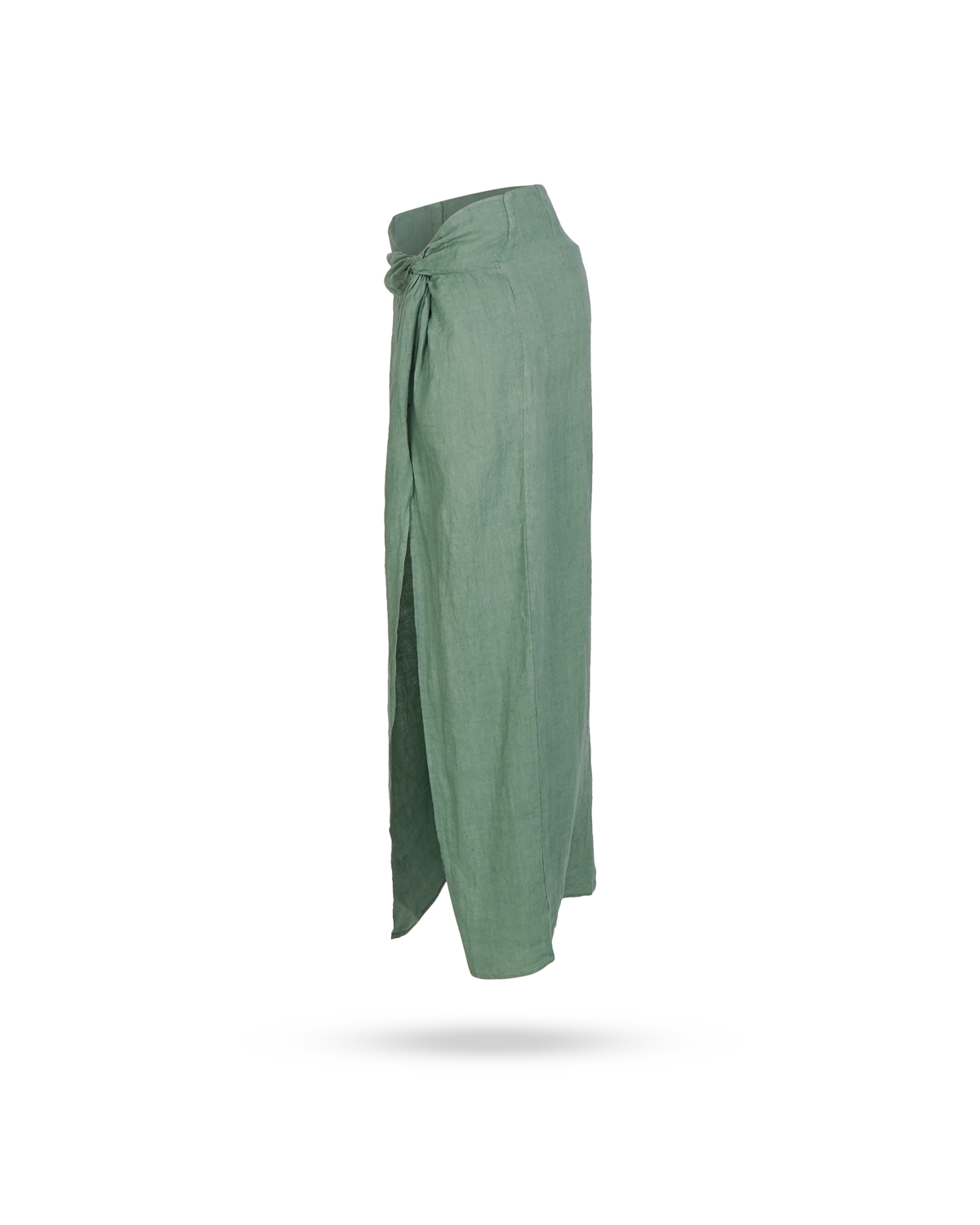 Manebi Linen Trancoso Skirt Mineral Green 2