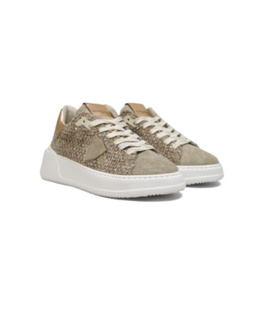 Philippe Model Temple Low Sneaker Taupe 2
