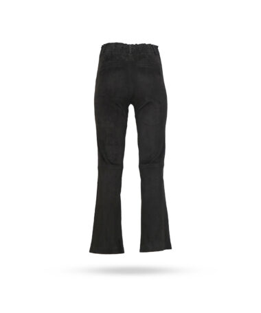 Arma Ferrara Velourleder Stretch Culottes Schwarz Iron 3