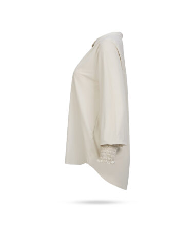 Japan TKY Yukoya Athletic Bluse Vanille 203025 554 2