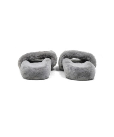 kennel Schmenger Love Lammfell Pantoletten Grau 3