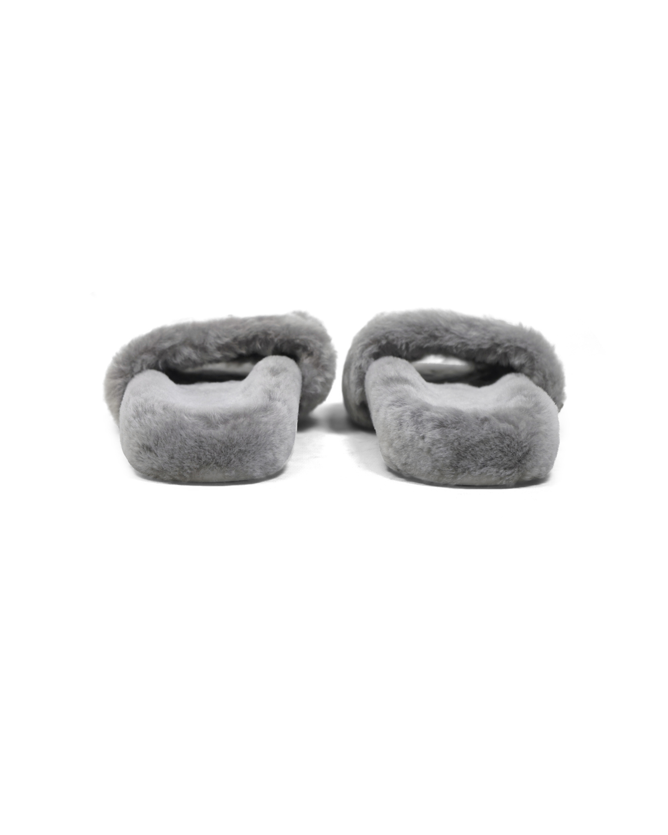 kennel Schmenger Love Lammfell Pantoletten Grau 3