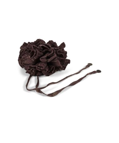 Christian Zen Flower Lurex Mocca