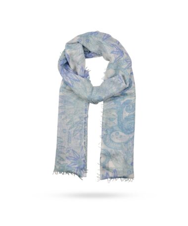 Hemisphere Inke Schal Türkis