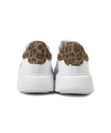 Philippe Model Temple Low W Veau Animalier Weiss BTLD VA01 3