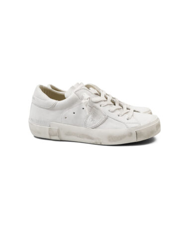 Philippe Model PRLD 1012 PRSX Low Woman Basic Weiss 1