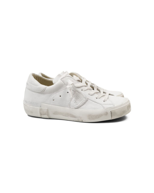 Philippe Model PRLD 1012 PRSX Low Woman Basic Weiss 1