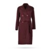 Max Mara Caneti Burgundy Red