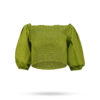 Patrizia-Pepe-Blusentop-gesmokt-Kiwi-2C1395-A9B9-1