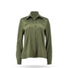 DExterior Bluse mit Knopfleiste grün