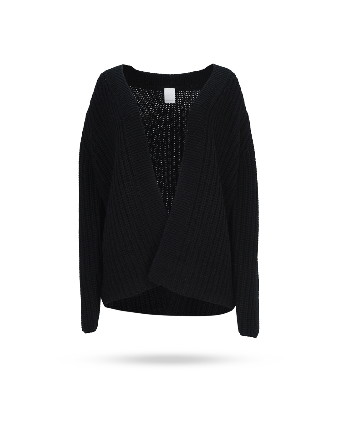 Mary Yve Grobstrick Cardigan Schwarz 75088