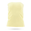 Japan TKY Bumpy Bandeau Top Pasellgelb