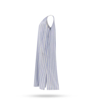 Hemisphere Seidenkleid Fassi-26DB Mid-Blue_2