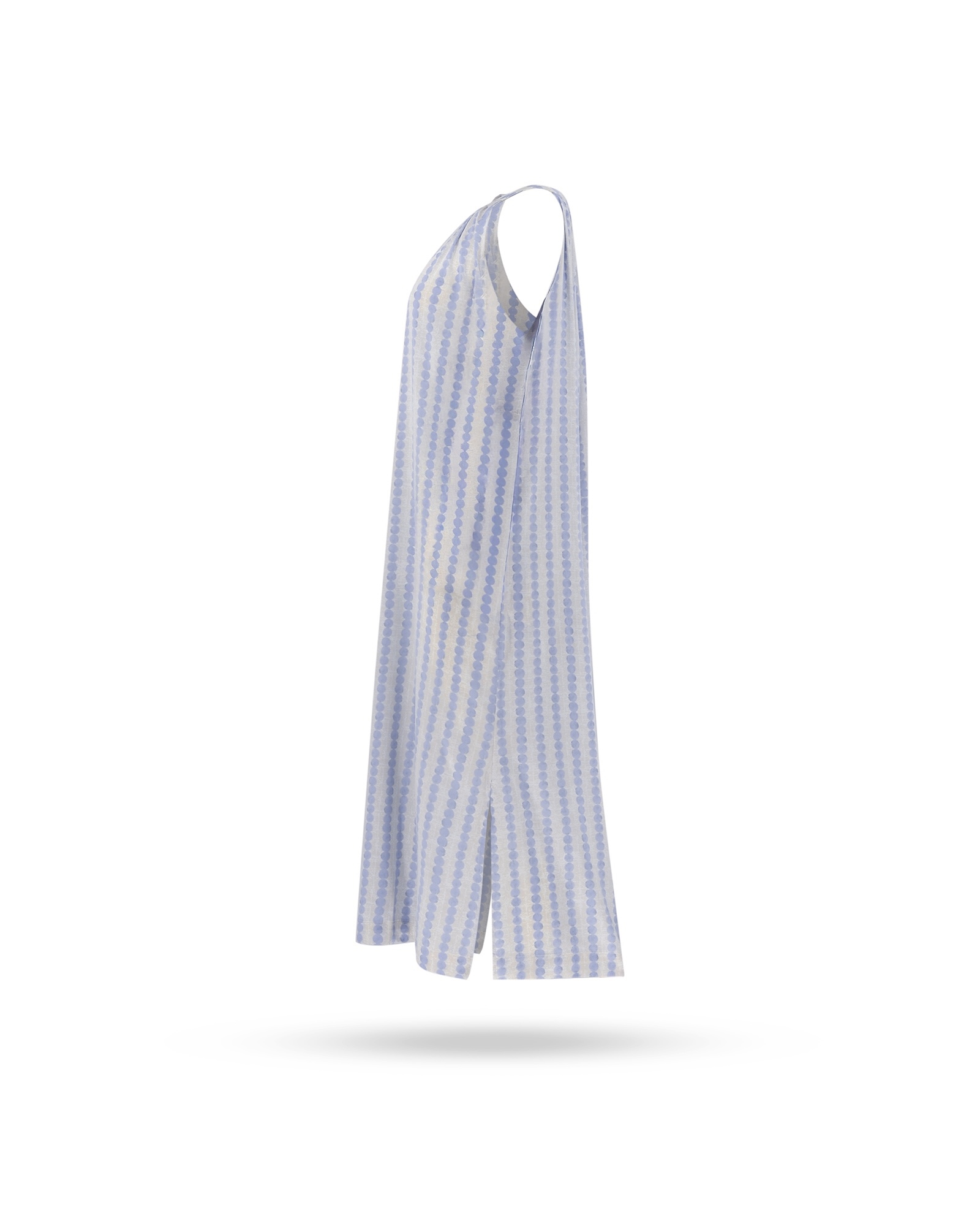 Hemisphere Seidenkleid Fassi-26DB Mid-Blue_2