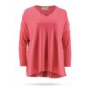 Hemisphere Poncho Pullover Light Pink-4367_1