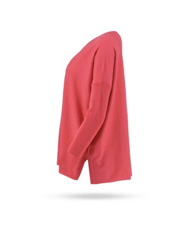 Hemisphere Poncho Pullover Light Pink-4367_2