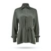 Semicouture Seidenbluse SM13 Piniengruen_1