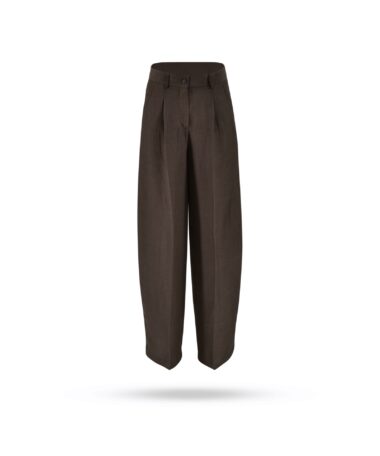 Liviana Conti Bundfaltenhose F6SL79 Braun