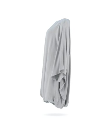 Liviana Conti Ballonkleid F6ST67 Hellgrau_2