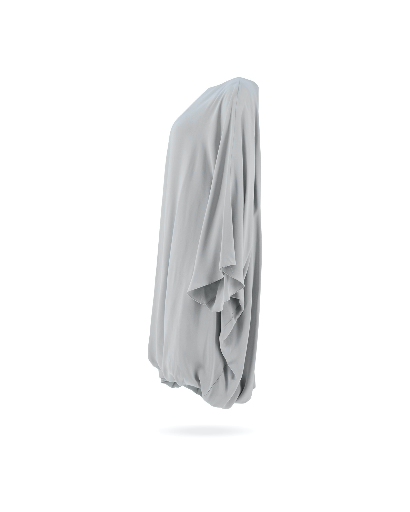 Liviana Conti Ballonkleid F6ST67 Hellgrau_2