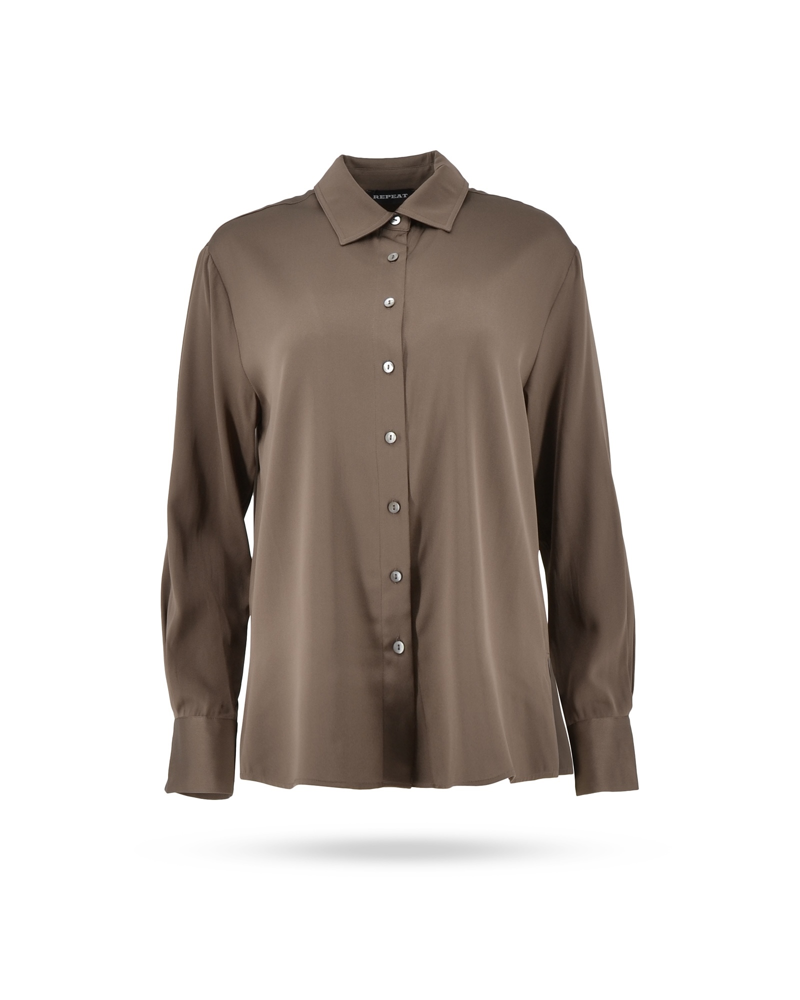 Repeat Bluse 600506 mocha