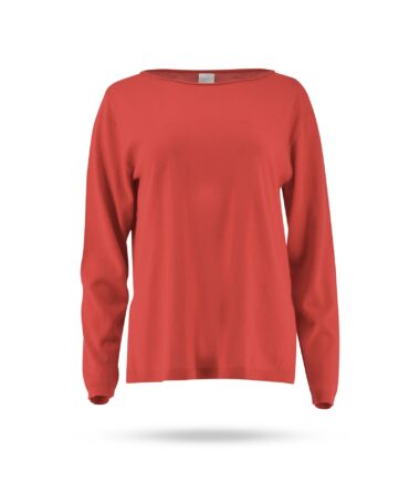 MaryYve 70184 langarm orangerot