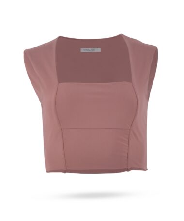 Patrizia Pepe Top rosenholz_FS26