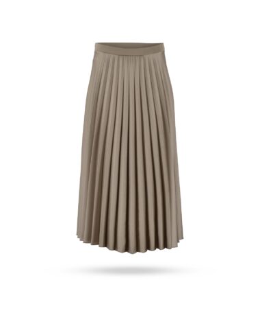 DExterior 62664 Faltenrock camel