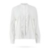 Soluzione 1480 Rüschenbluse weiss
