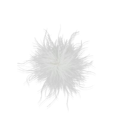 MaryYve Federbroche weiss