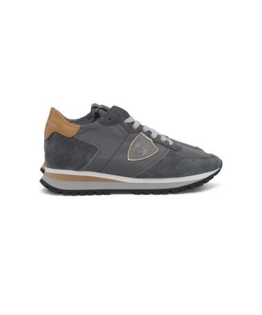 Philippe Model TRPX LOW WOMAN MIXAGE IVER TAUPE 1