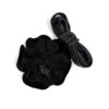 Mary und Yve Blume schwarz velour